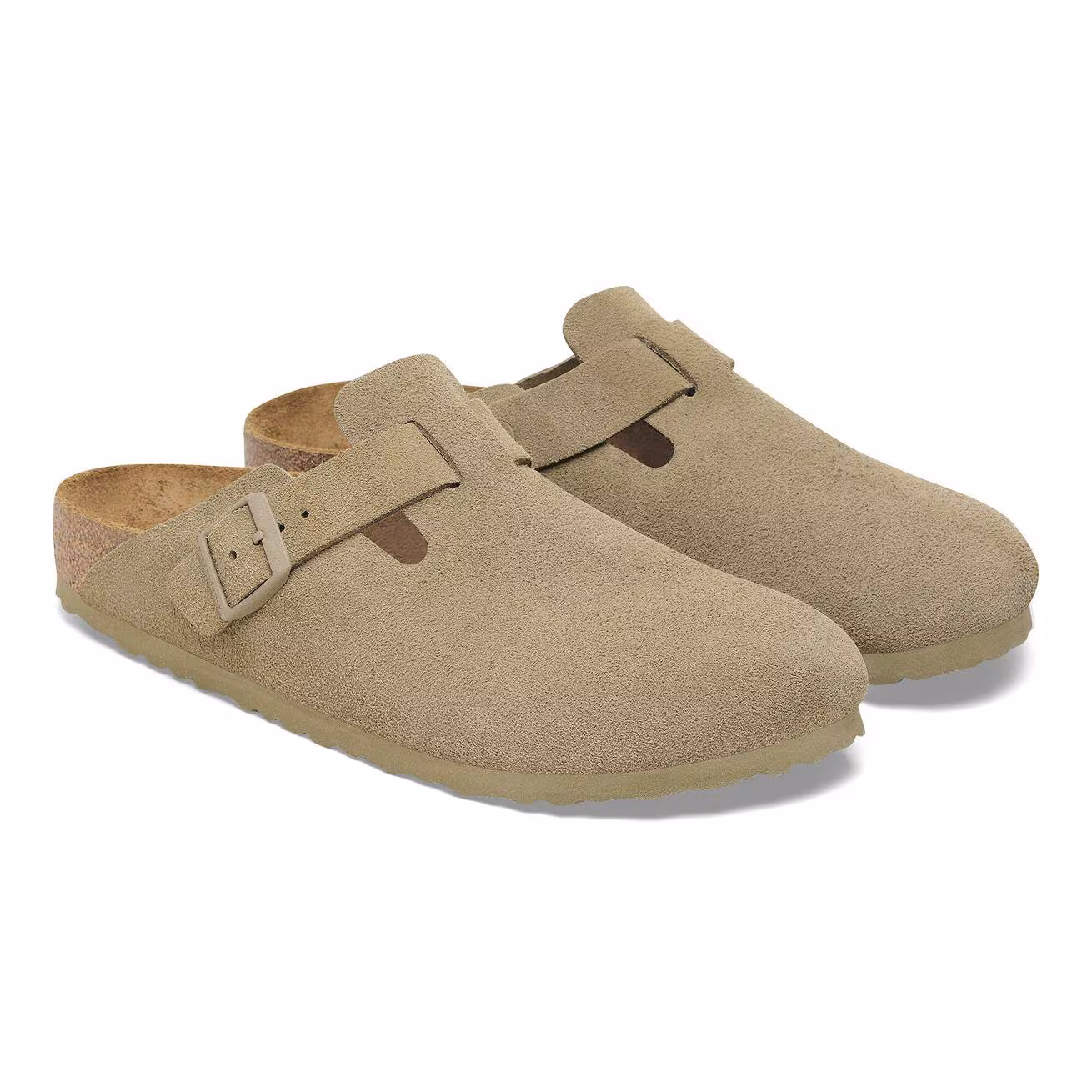 Birkenstock Boston Faded Khaki