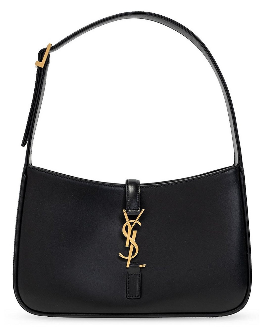 Saint Laurent Le 5 À 7 Logo Plaque Hobo