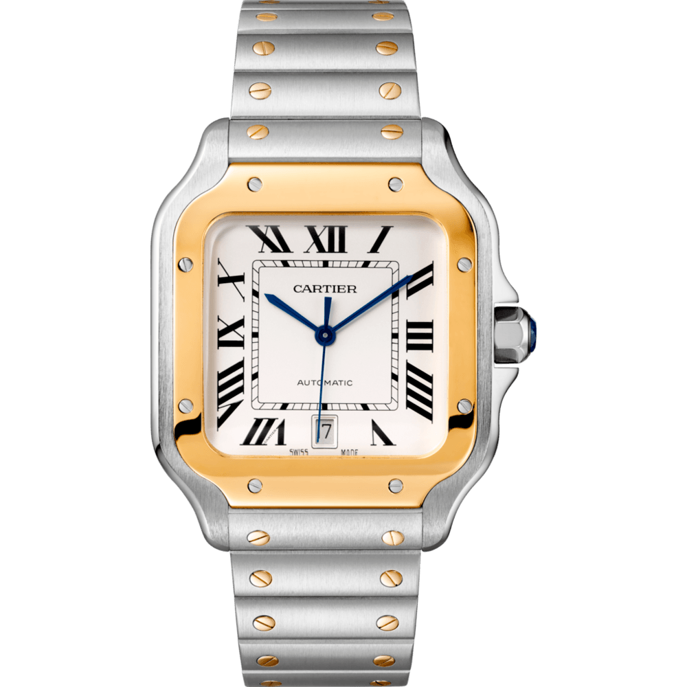 Cartier Santos - Aço e Ouro Amarelo 39,8mm