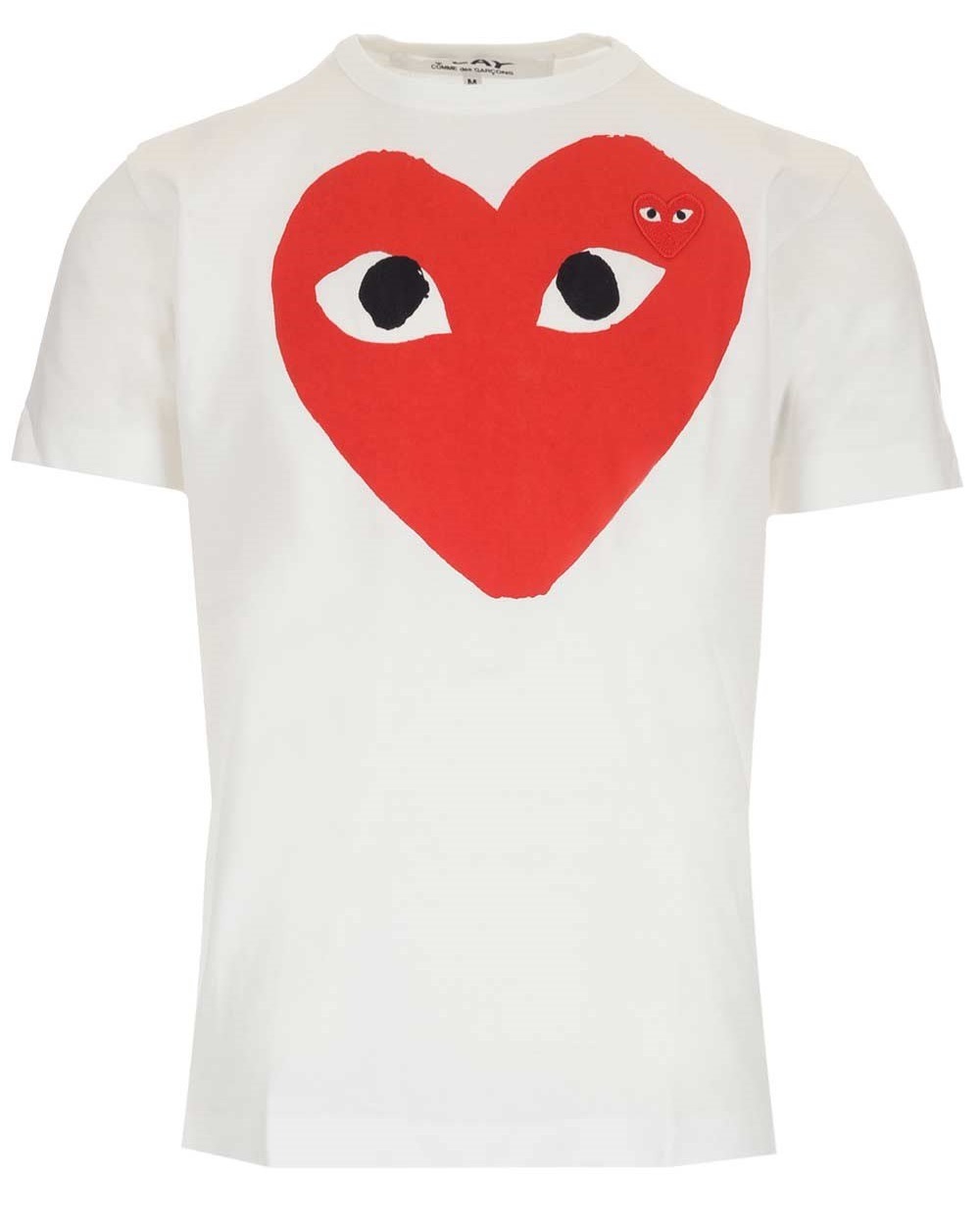 Heart Logo Printed Crewneck T-Shirt