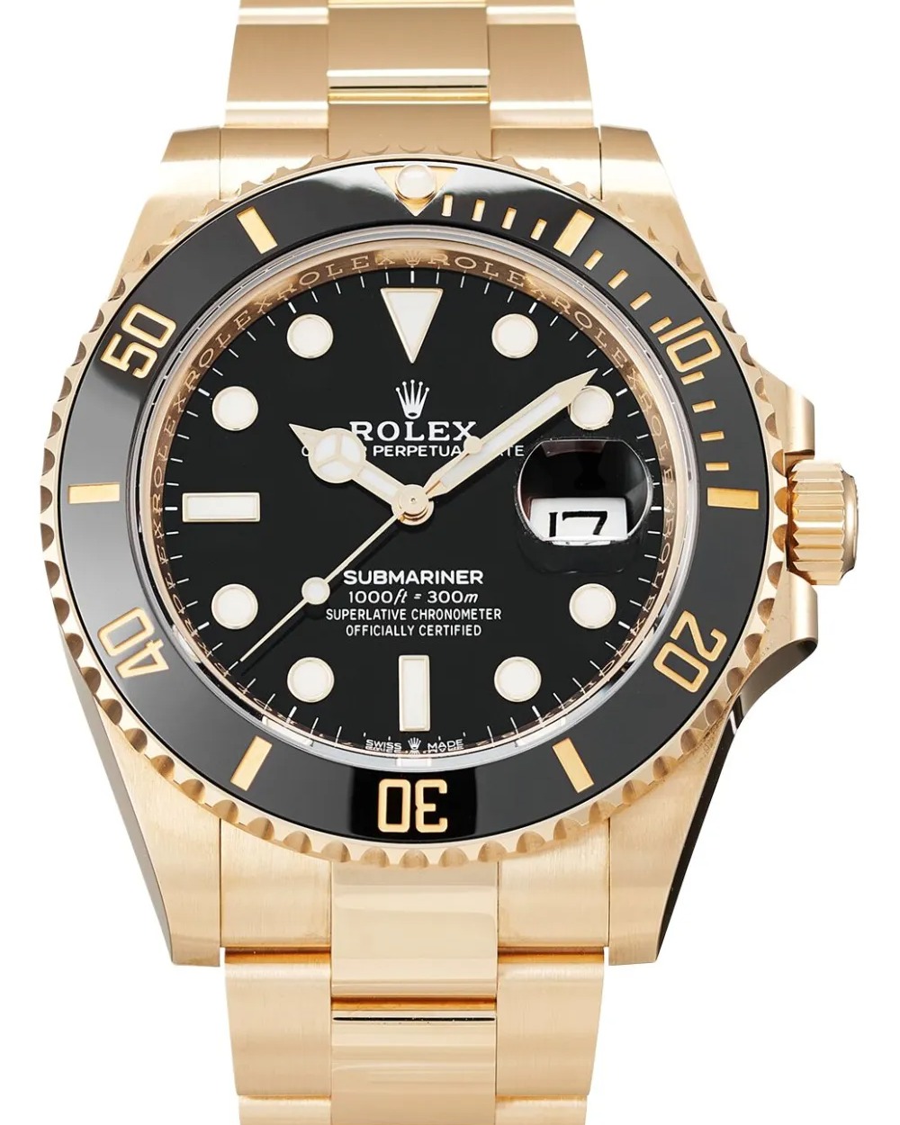 Rolex Submariner Date 41 mm - Ouro Amarelo 18K