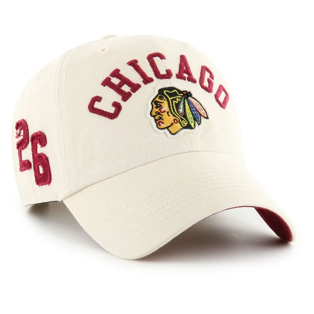 Boné 47 Brand NHL Chicago Blackhawks Clubhouse Faber Clean Up