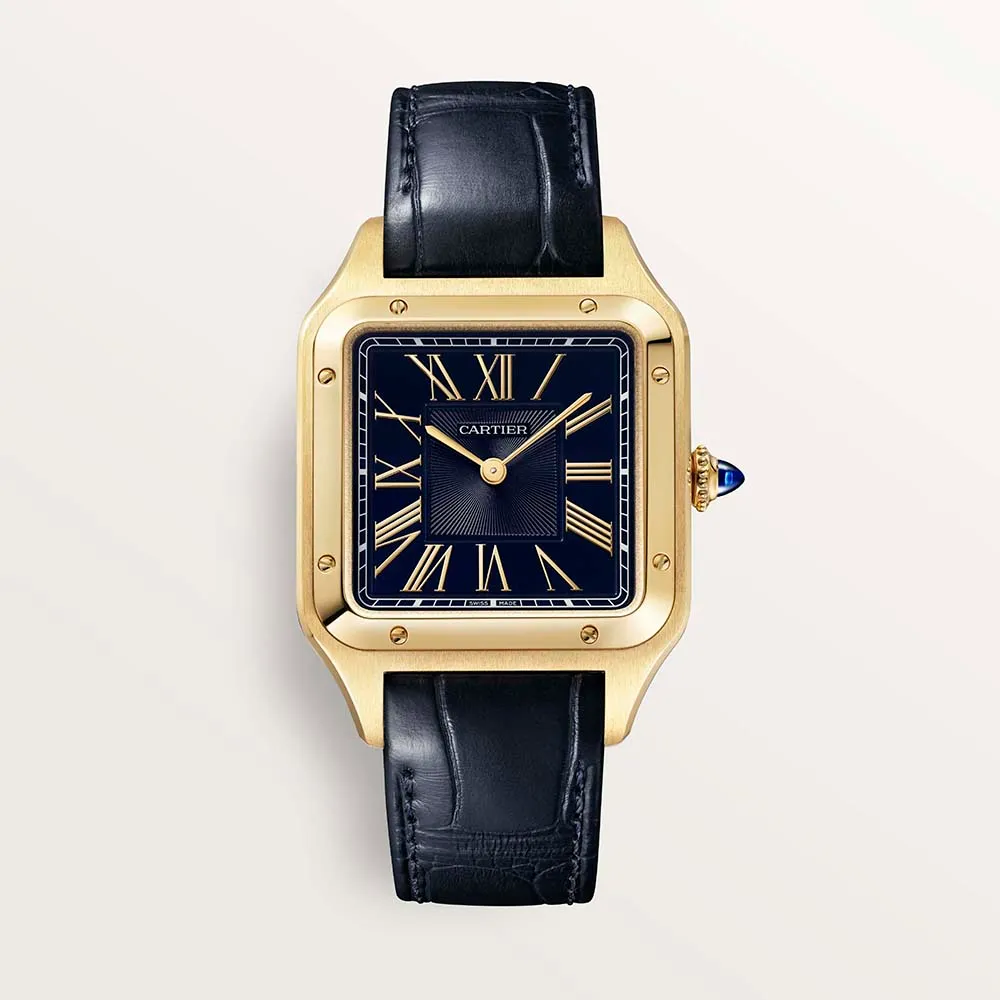 Cartier Santos Dumont - Ouro 18K - Caixa: 43,5 mm