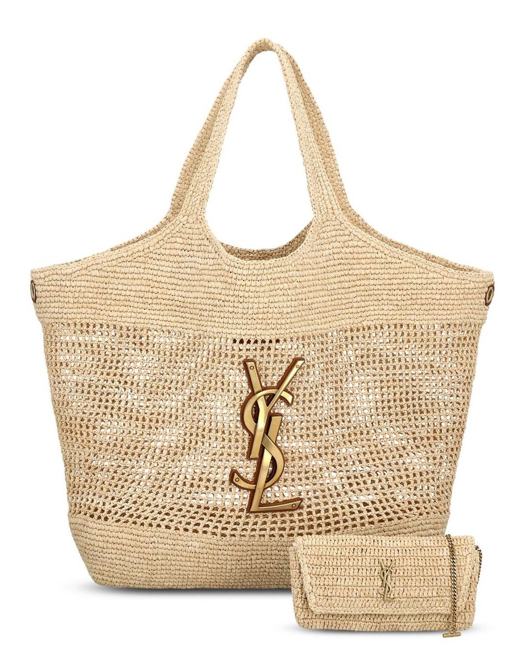 Saint Laurent Icare Logo Plaque Shoulder