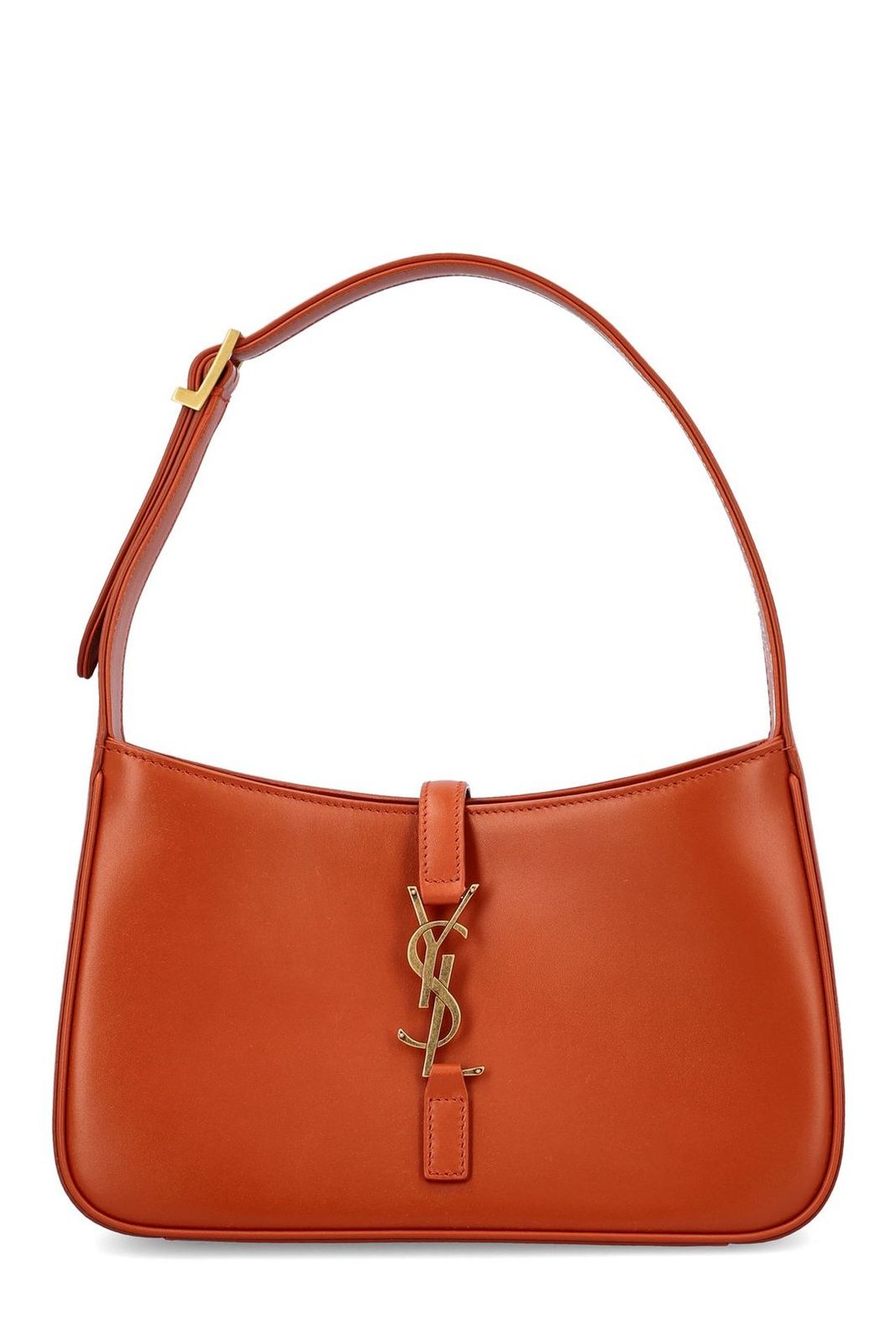 Saint Laurent Le 5 À 7 Logo Plaque Hobo