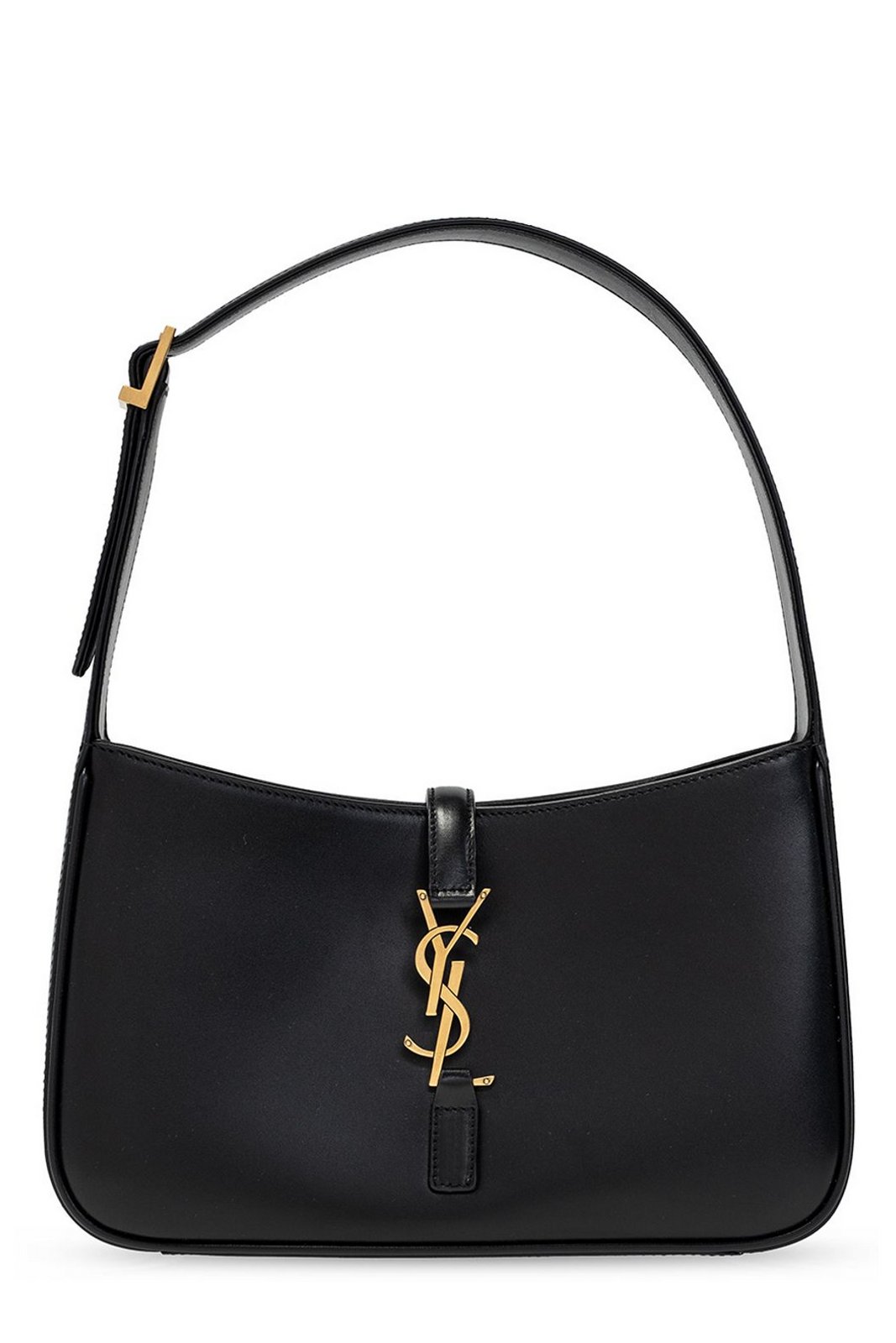 Saint Laurent Le 5 À 7 Logo Plaque Hobo