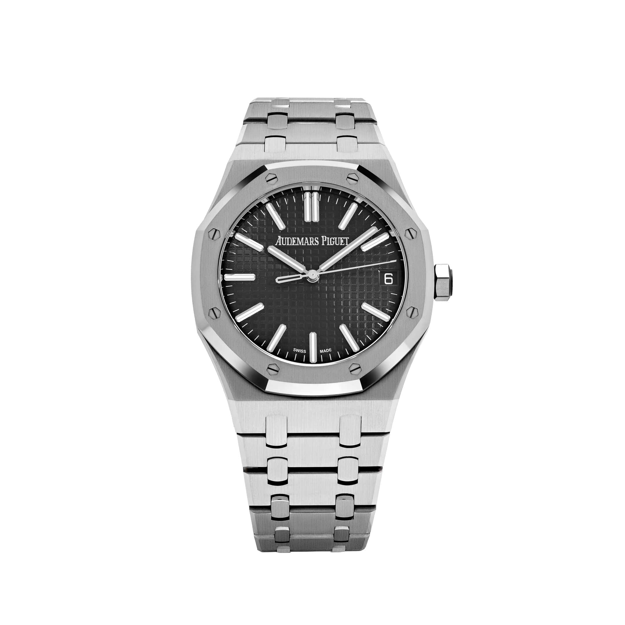 Audemars Piguet Royal Oak Stainless Steel Black Dial
