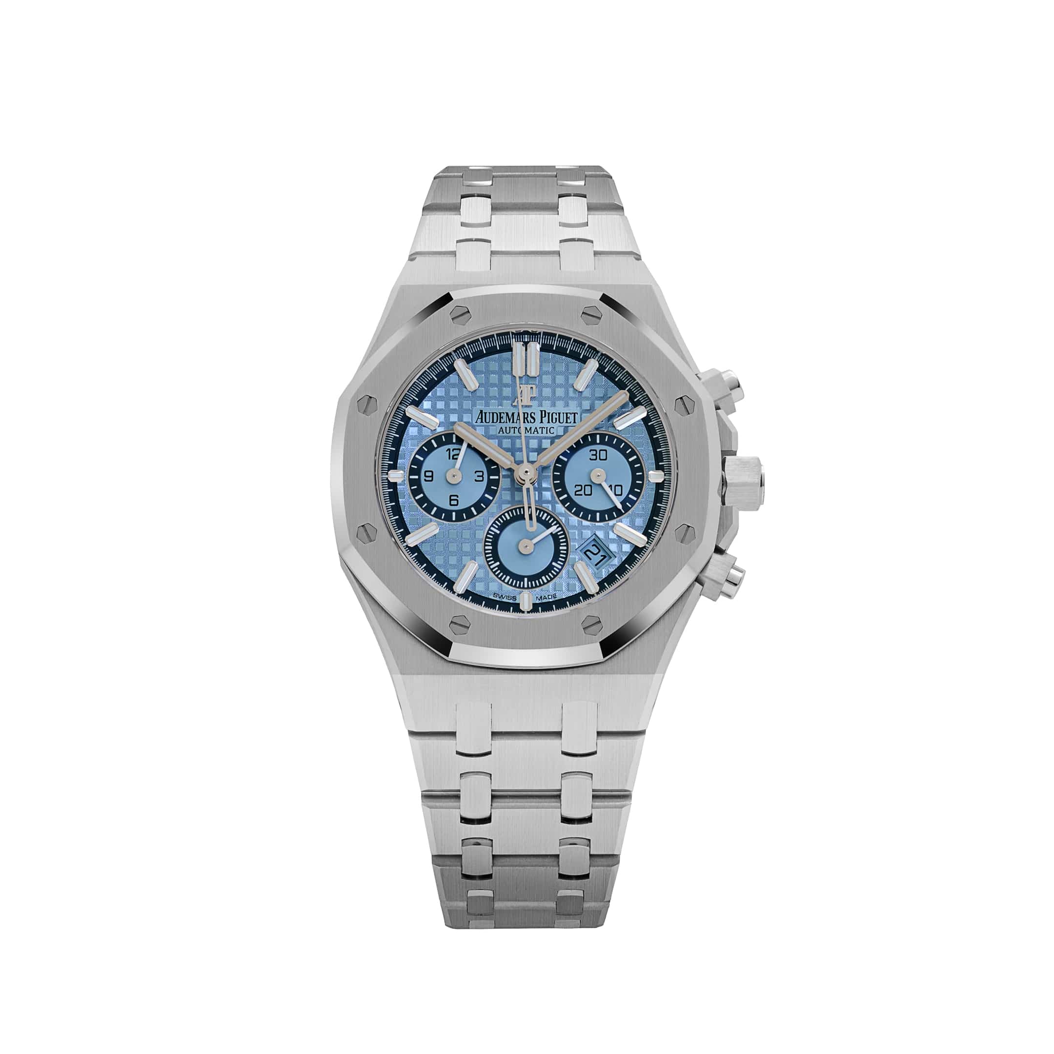 Audemars Piguet Royal Oak Chronograph White Gold Light Blue Dial Limited Edition of 100